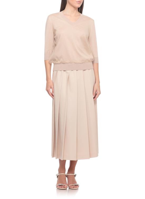 26SS 파비아나 필리피 스웨터 MAD266F008 L9220157 Beige - FABIANA FILIPPI