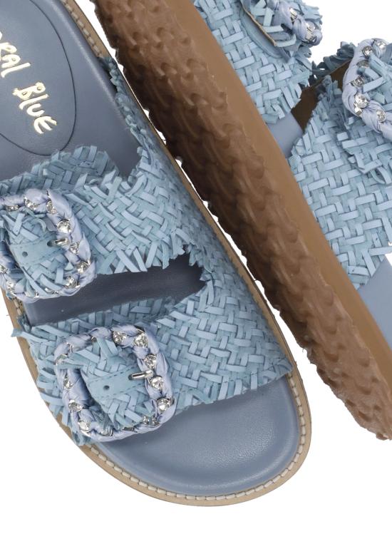 26SS 코랄 블루 뮬/슬리퍼 CBK226 01DEN Blue - CORAL BLUE