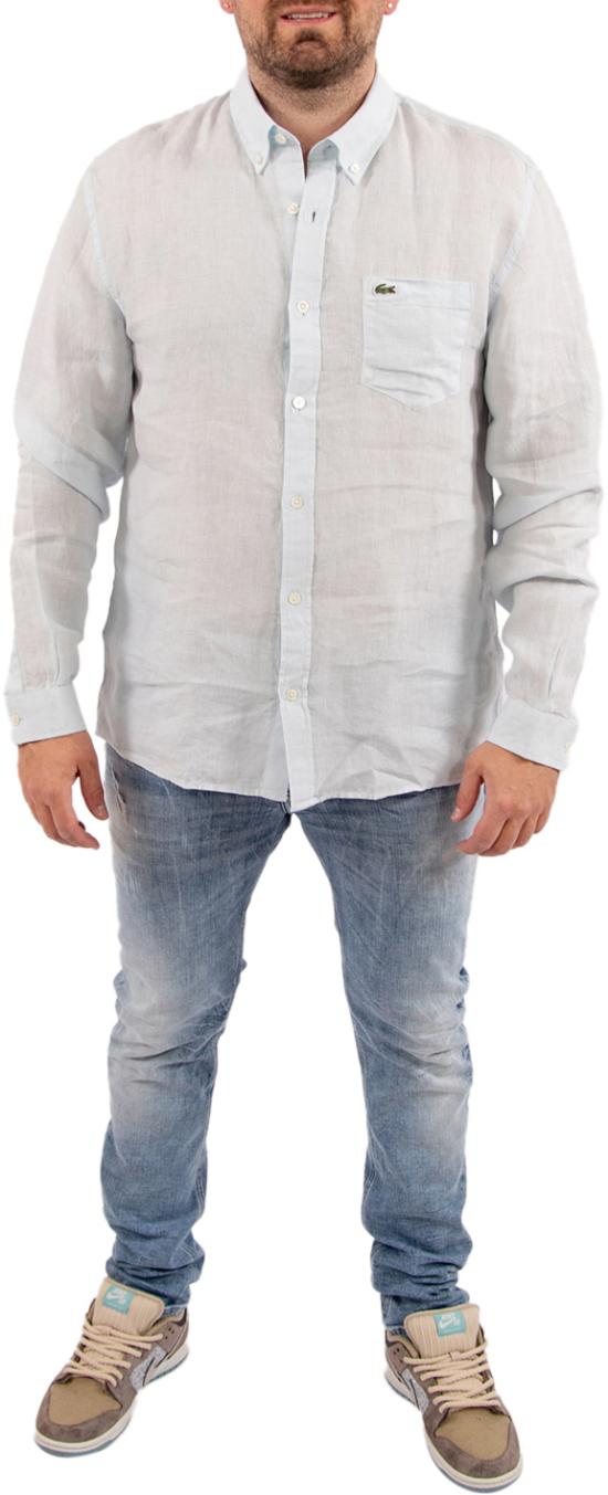  라코스테 긴팔 셔츠 CH5692T01 BLUE - LACOSTE