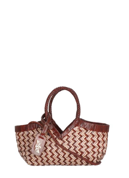 26SS 토트백 MONET ZIGZAGMIX COGNAC PINK Pink