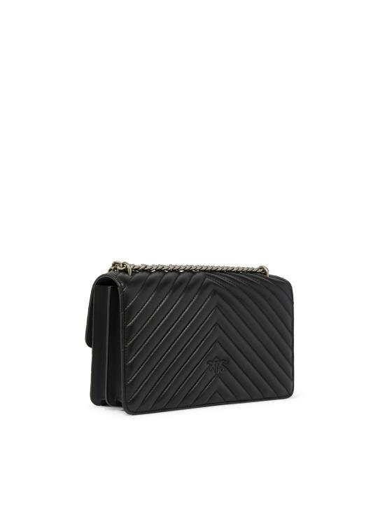 26FW 핑코 크로스백 100941 A0GKZ99O NERO OLD SILVER - PINKO