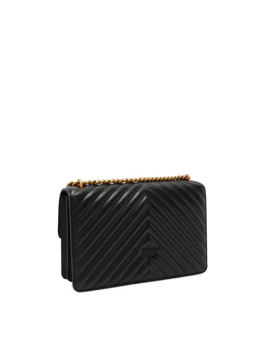 26FW 핑코 크로스백 100941 A0GKZ99Q NERO ANTIQUE GOLD - PINKO