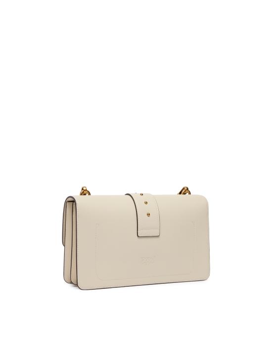 26FW 핑코 크로스백 105857 A0F1Z14Q BIANCO SETA ANTIQUE GOLD - PINKO