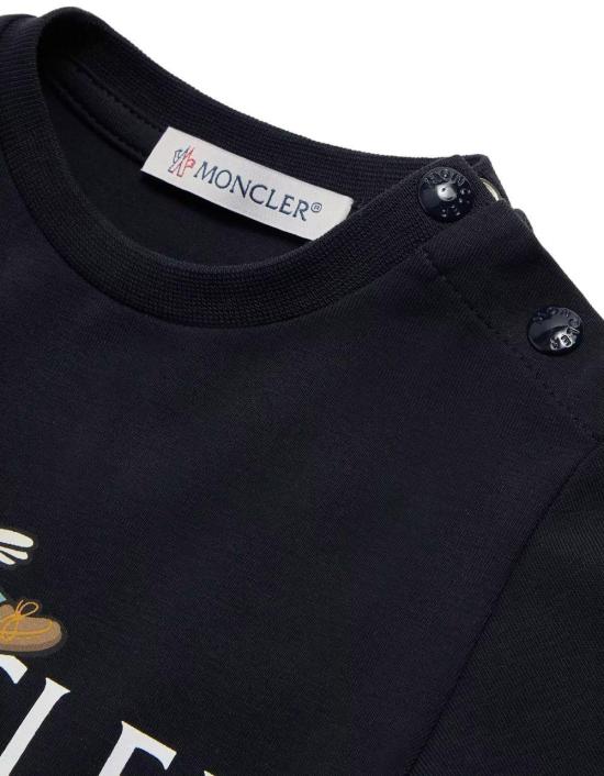 26SS [키즈] 몽클레어 티셔츠 L19518C0000489AUM778 NAVY - MONCLER