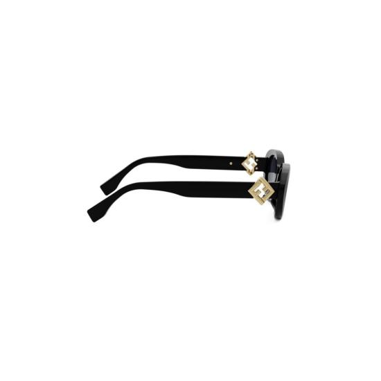 25FW 펜디 선글라스 Fe40140u 타원형 아세테이트 - FENDI