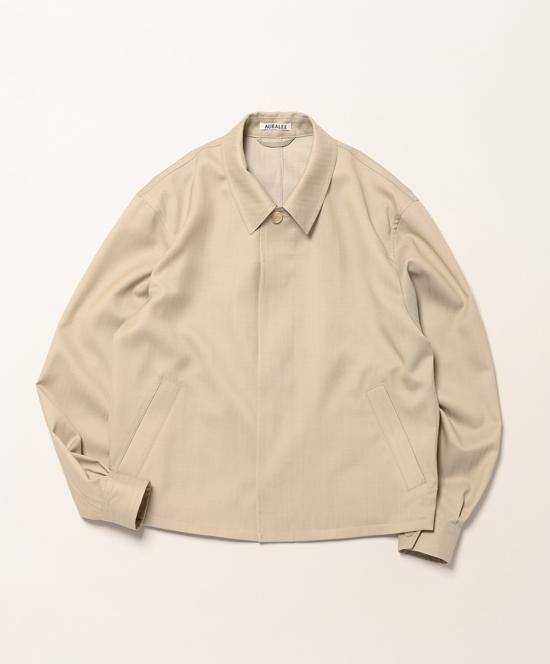 26SS 오라리 가죽 자켓 A26SB01CH BEIGE DOM