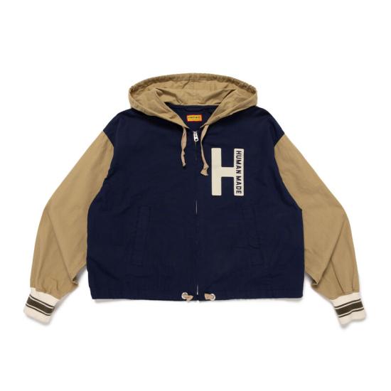 26SS 휴먼메이드 후드 티셔츠 HM31SH031 NAVY DOM