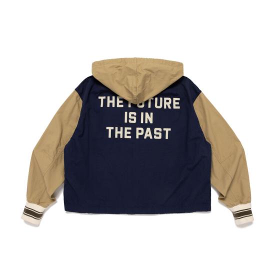 26SS 휴먼메이드 후드 티셔츠 HM31SH031 NAVY DOM - HUMANMADE