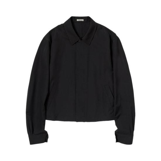 26SS 오라리 자켓 A26SB01CH BLACK DOM