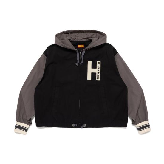 26SS 휴먼메이드 후드 티셔츠 HM31SH031 BLACK DOM