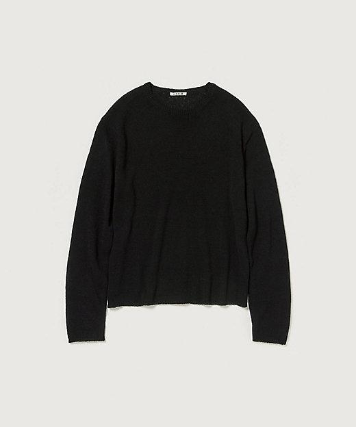 26SS 오라리 스웨터 A26SP01CK BLACK DOM