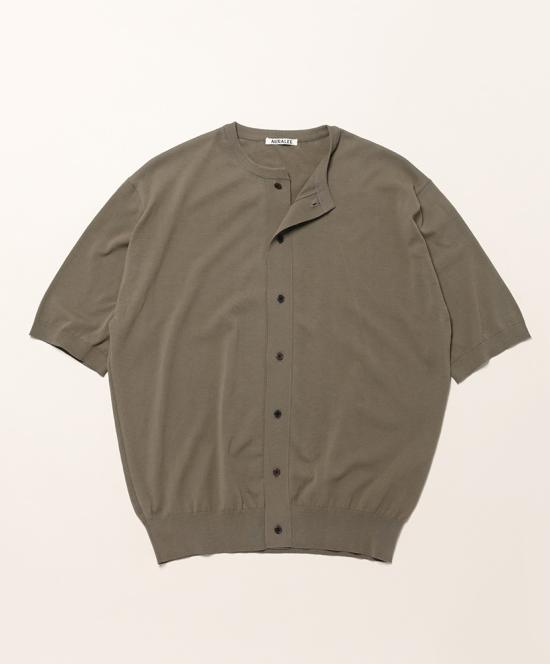 26SS 오라리 스웨터 A26SC01KA OLIVE GRAY DOM