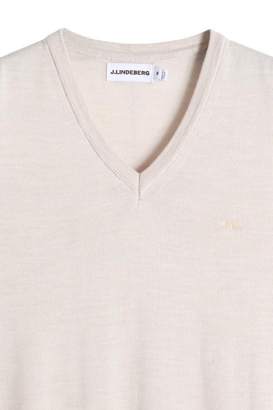 26SS 제이린드버그 니트 베스트 BMKW15376C118 MOONBEAM MELANGE DOM - J LINDEBERG