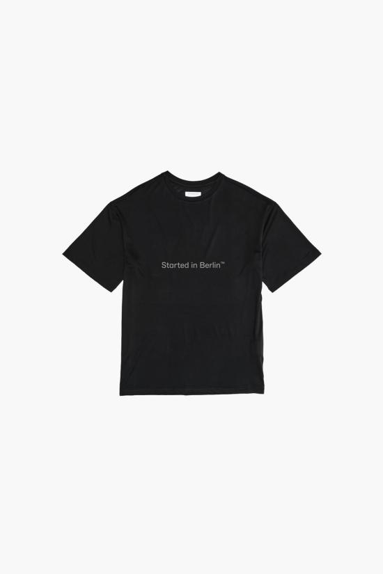 26SS 옵티미스틱 러너 반팔 티셔츠 RSBT 25BK BLACK DOM