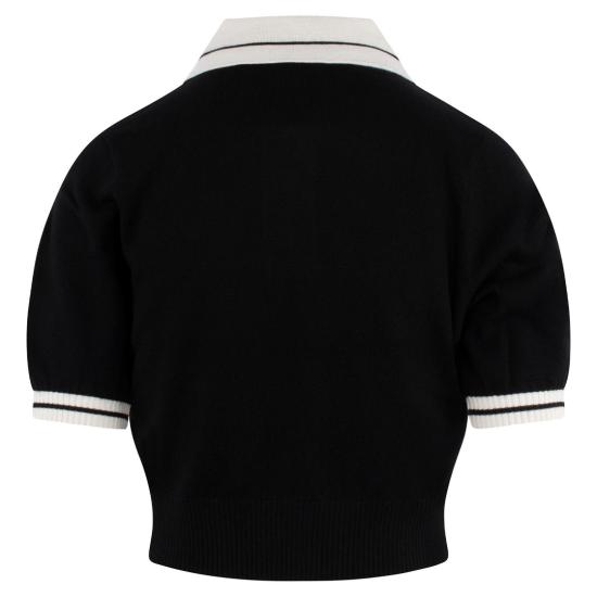 26SS 말본 반팔 티셔츠 MW0043BLK BLACK DOM - MALBON