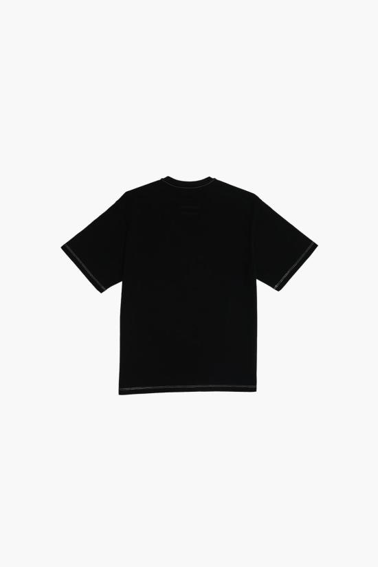 26SS 옵티미스틱 러너 반팔 티셔츠 CORT 26BK BLACK DOM - OPTIMISTIC RUNNERS