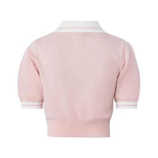 26SS 말본 반팔 티셔츠 MW0043DSTRSE DUSTY ROSE DOM - MALBON