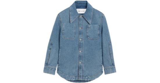 26SS 아미 데님 셔츠 UJK899 DE0046 480 USED BLUE DOM