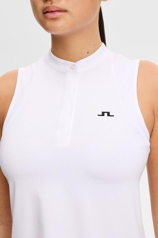 26SS 제이린드버그 민소매 티셔츠 RWJT150380000 WHITE DOM - J LINDEBERG