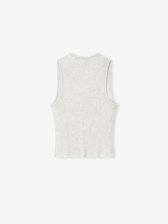 26SS 피어오브갓 민소매 티셔츠 125SP267063FW OATMEAL HEATHER DOM - FEAR OF GOD