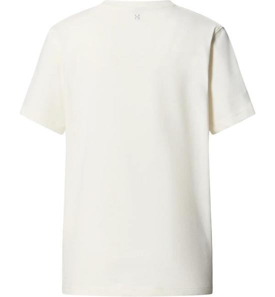26SS 하그로프스 반팔 티셔츠 607665 2C4 SOFT WHITE DOM - HAGLOFS