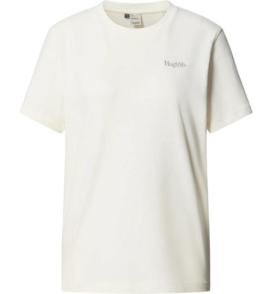 26SS 하그로프스 반팔 티셔츠 607665 2C4 SOFT WHITE DOM