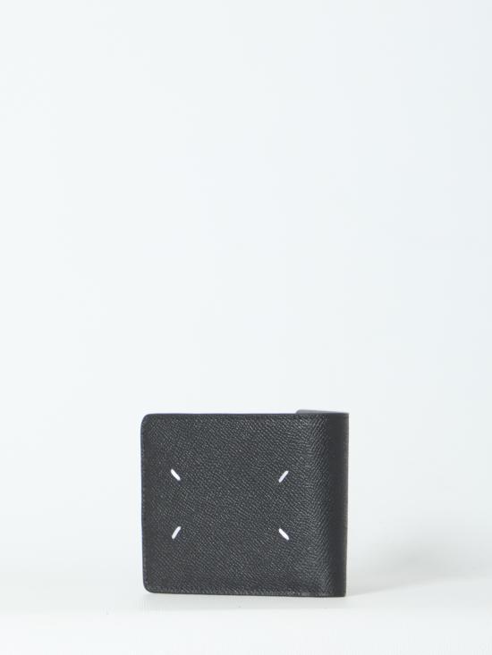 26FW 마르지엘라 4스티치 반지갑 SA1UI0016 BLACK - MAISON MARGIELA