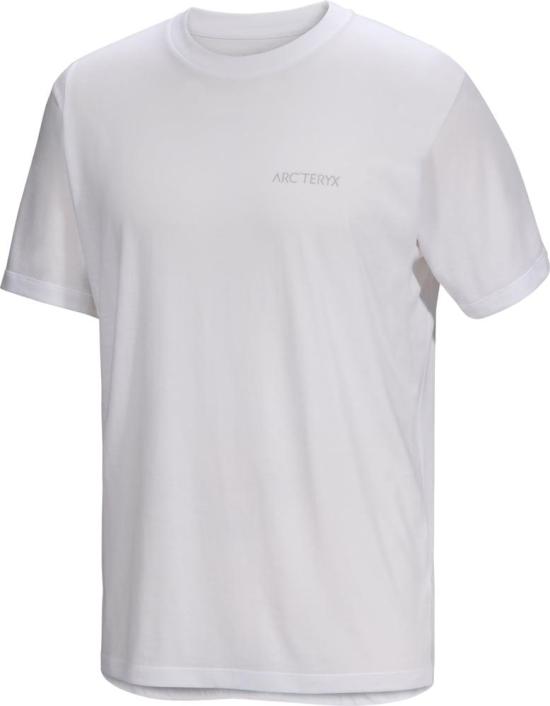 26SS 아크테릭스 반팔 티셔츠 ATQSM09538 WHITE LIGHT ATMOS DOM