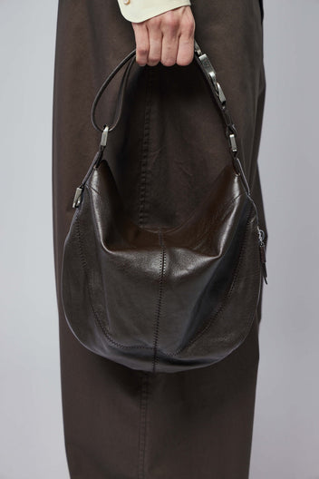 26SS 르메르 토트백 BG0196 LL0171 490 DARK CHOCOLATE DOM - LEMAIRE