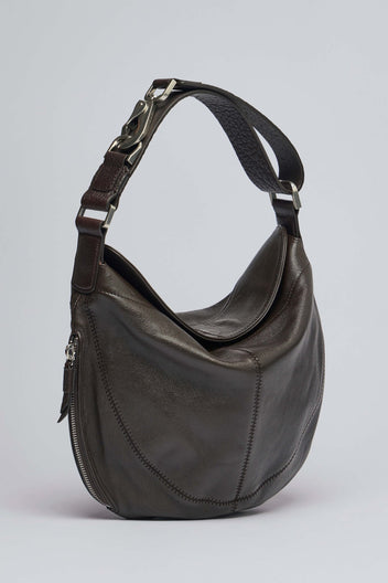 26SS 르메르 토트백 BG0196 LL0171 490 DARK CHOCOLATE DOM - LEMAIRE