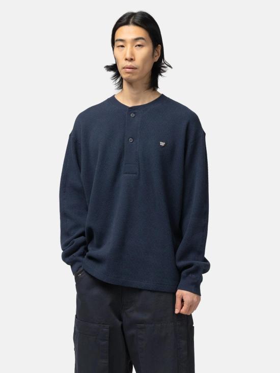 26SS 휴먼메이드 긴팔 티셔츠 HM31CS020 NAVY DOM - HUMANMADE