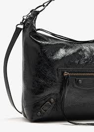 26SS 발렌시아가 숄더백 873197 2ABEK 1000 BLACK DOM - BALENCIAGA