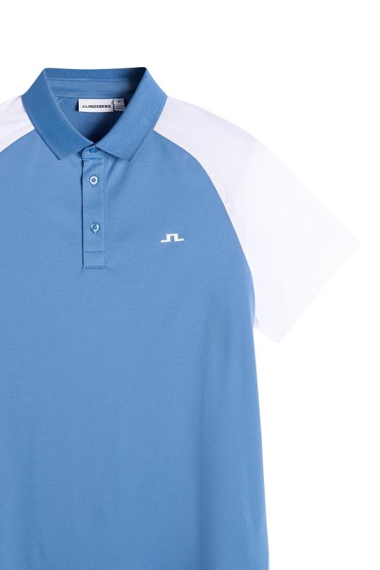 26SS 제이린드버그 폴로 티셔츠 GMJT15429 O228 FEDERAL BLUE DOM - J LINDEBERG