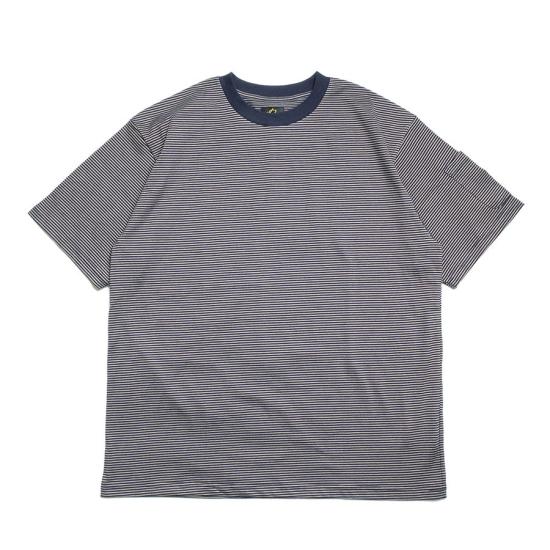 26SS 니들스 반팔 티셔츠 SX446 NAVY MOCHA DOM