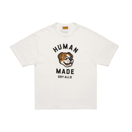 26SS 휴먼메이드 그래픽 티셔츠 HM31TE011 WHITE DOM