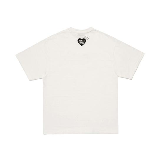 26SS 휴먼메이드 그래픽 티셔츠 HM31TE011 WHITE DOM - HUMANMADE