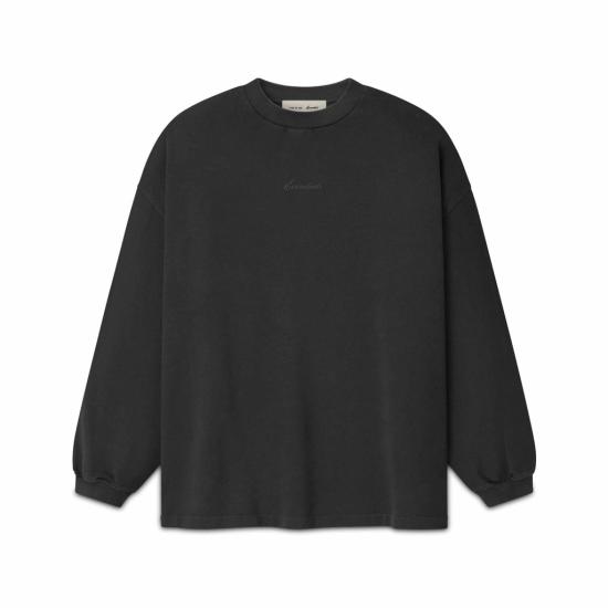 26SS 피어오브갓 긴팔 티셔츠 125SP264341F FADED BLACK DOM