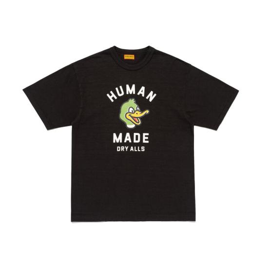 26SS 휴먼메이드 반팔 티셔츠 HM31TE008 BLACK DOM