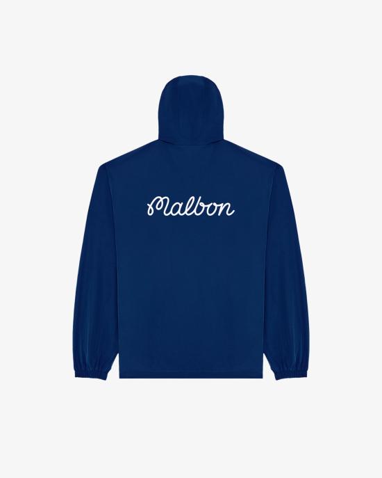 26SS 말본 후드 티셔츠 M9741NVY NAVY DOM - MALBON