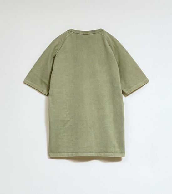 26SS 나이젤 카본 반팔 티셔츠 80520021031 190 GREEN DOM - NIGEL CABOURN