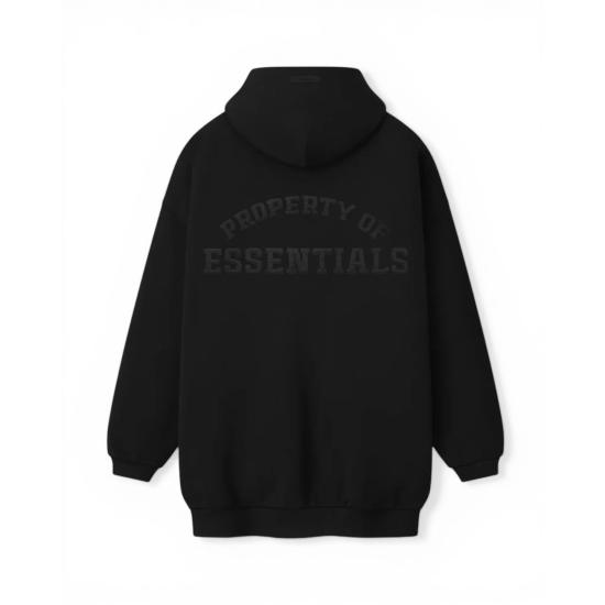 26SS 피어오브갓 후드 티셔츠 192SP266931F BLACK DOM - FEAR OF GOD