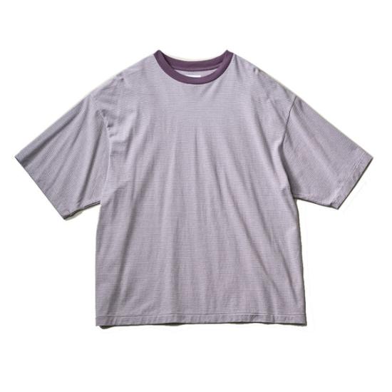 26SS 캡틴 선샤인 반팔 티셔츠 KS26SCS08 GREY MULTI STRIPE DOM