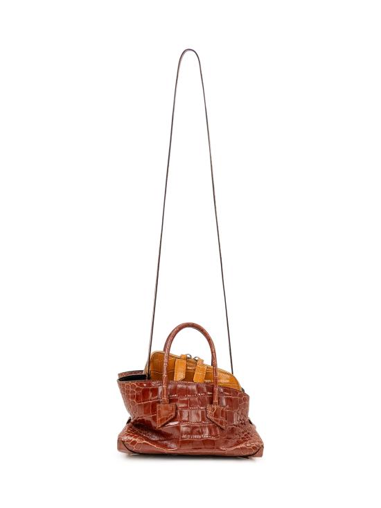 26FW 디 아티코 토트백 260WAH00063LBT155PR 490 SHADED BROWN - THE ATTICO
