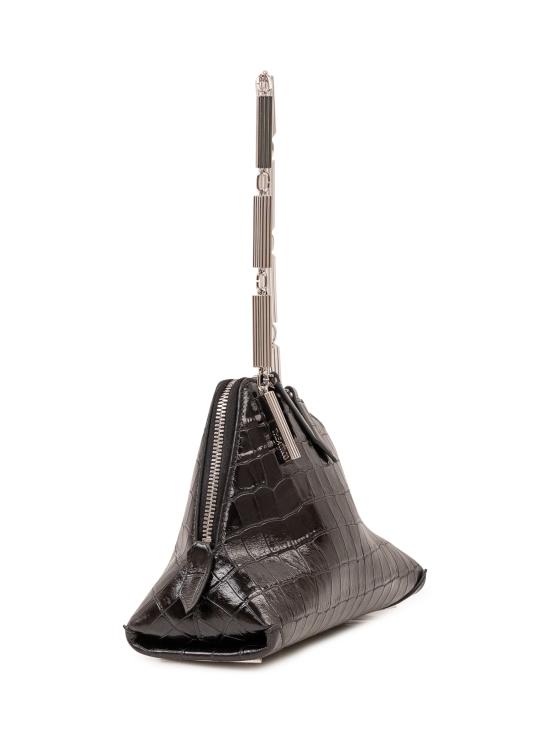 26FW 디 아티코 클러치/파우치 261WAH00065LBT155PR 100 BLACK - THE ATTICO