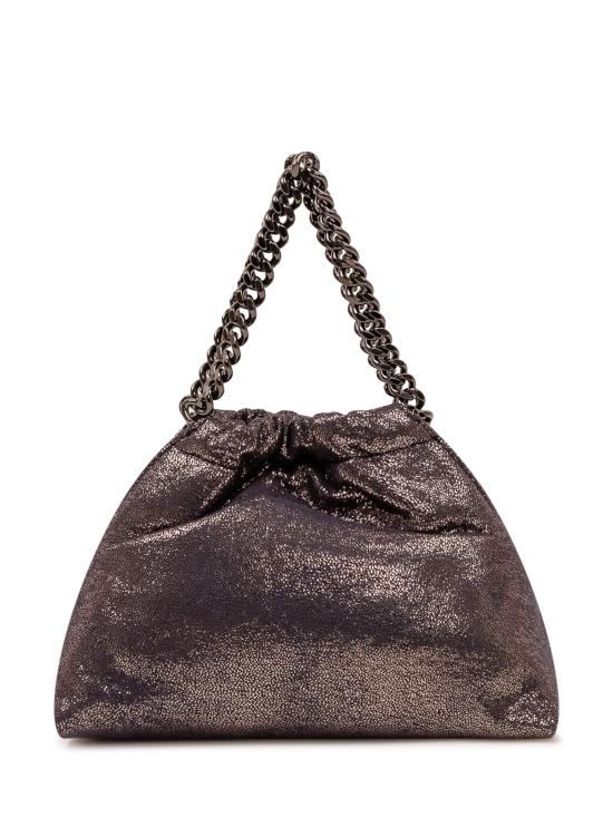 26FW 스텔라 맥카트니 팔라벨라 드로스트링 숄더백 7B0144WP0489 4018 DARK NAVY - STELLA MCCARTNEY
