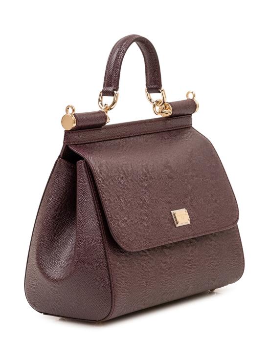 26FW 돌체앤가바나 라지 시실리 핸드백 BB6002B1001 8M073 MOSTO - DOLCE & GABBANA