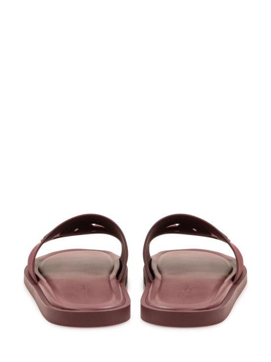 26FW 돌체앤가바나 러버 비치웨어 슬리퍼 CS2215AN994 80308 BORDEAUX - DOLCE & GABBANA