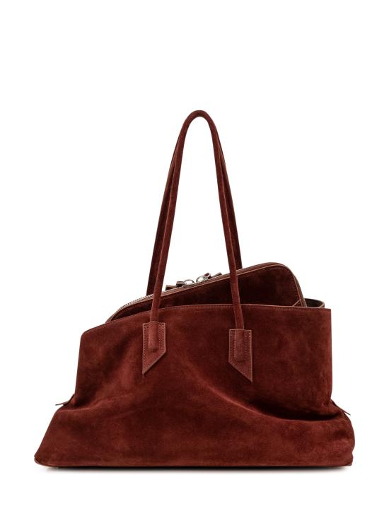 26FW 디 아티코 라 파세지아타 미디엄 탑 핸들 백 250WAH00054LBT007AA 850 LIGHT CHOCOLATE - THE ATTICO