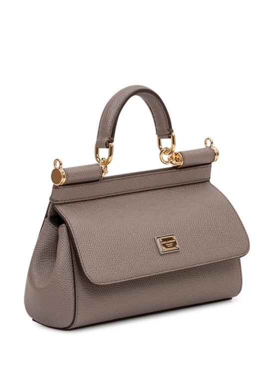 26FW 돌체앤가바나 SICILY 시실리 스몰 핸드백 BB7116B1001 80045 FANGO CHIARO - DOLCE & GABBANA
