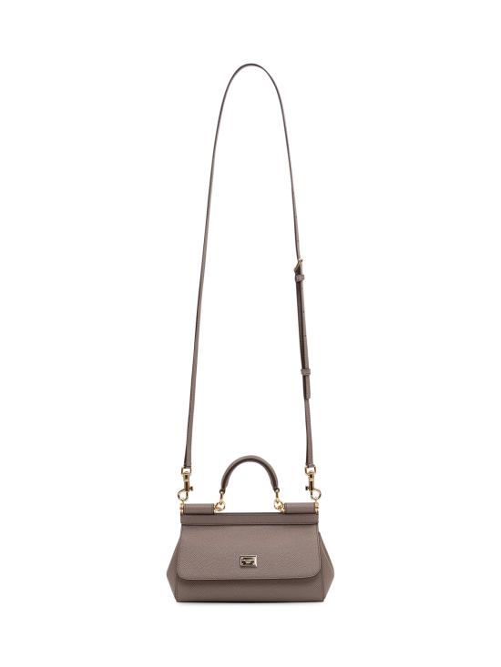 26FW 돌체앤가바나 SICILY 시실리 스몰 핸드백 BB7116B1001 80045 FANGO CHIARO - DOLCE & GABBANA